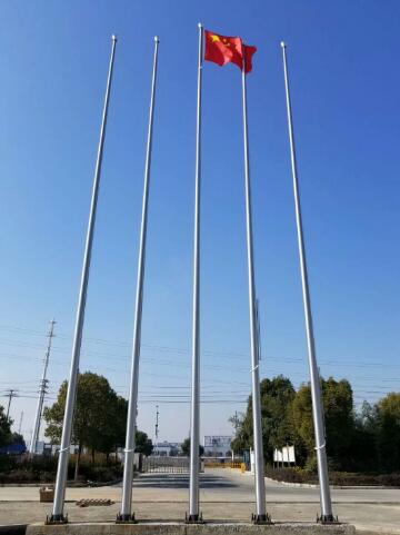 15米电动旗杆